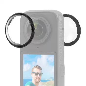 PULUZ optinio stiklo objektyvo apsauga, skirta Insta360 X4 (2 vnt.)