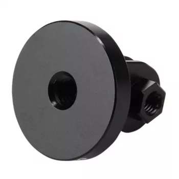 PULUZ PU145B CNC aliuminio lydinio veiksmo kameros laikiklio adapteris su 1/4 inch tripodo sriegiu, juodas