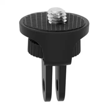 PULUZ PU704B reguliuojamas 1/4 inch sriegio tvirtinimo adapteris veiksmo kameroms (juodas) | Kur.lt