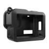 PULUZ PU717B Silikoninis Dėklas GoPro HERO 9/10/11/12 Black - Apsauginis Dangtelis su Objektyvo Dangteliu ir Virvele