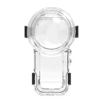PULUZ PU760T vandeniui atsparus dėklas (60 m) su greito atleidimo laikikliu, skirtas Insta360 X5 (permatomas) | Kur.lt