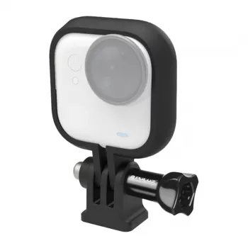PULUZ PU788B Apsauginis rėmelis su tvirtinimo adapteriu, skirtas Insta360 GO 2 (juodas)