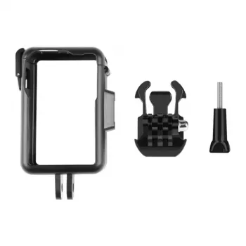 PULUZ PU883B Magnetinis greito atjungimo adapterio laikiklis, skirtas DJI Osmo Action 5 Pro/4/3 (juodas)
