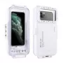 PULUZ PU9010W vandeniui atsparus dėklas iPhone – 45 m povandeninis korpusas, baltas