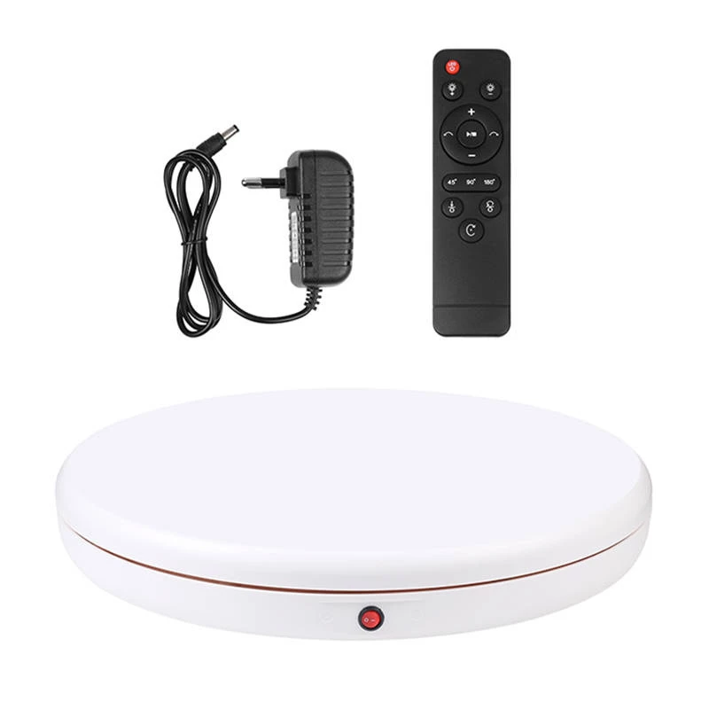 PULUZ besisukantis stendas 45 cm baltas
