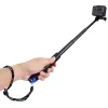 PULUZ Selfie Stick PU150 veiksmo kameroms (DJI, GoPro, Insta360) – juoda