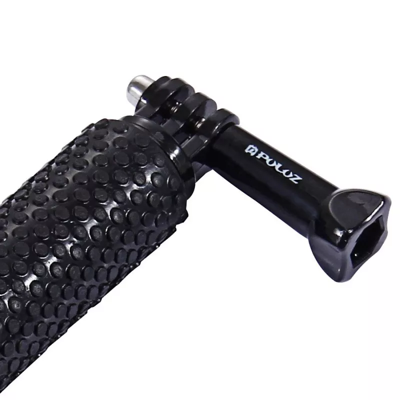 PULUZ Selfie Stick PU150 veiksmo kameroms (DJI, GoPro, Insta360) – juoda