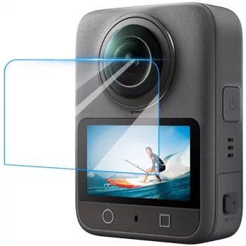 PULUZ Grūdinto stiklo ekrano apsauga, skirta DJI Osmo 360 (skaidri)