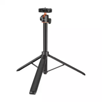 PULUZ Trikojis telefonui su selfie lazda 1,4 m – PU730B, Bluetooth nuotolinio valdymo pultas, 360° sukimasis, juoda