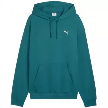 Puma ESS Elevated Relaxed vyriškas gobtuvas, žalia, L dydis