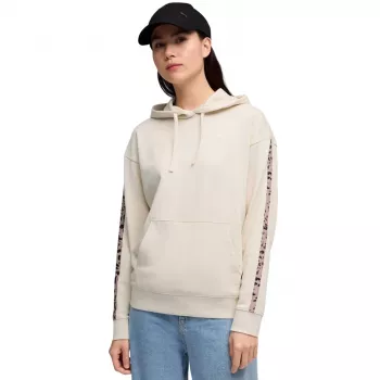 PUMA ESS Graphic Animal Comfort Moteriškas gobtuvas smėlio spalvos, dydis L