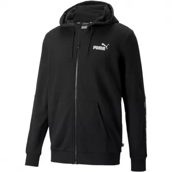 PUMA ESS+ Tape Full-Zip Hoodie TR juoda 848768 01