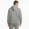 PUMA ESSENTIALS Moteriškas vidutinio pilkumo vilnos megztinis su gobtuvu S