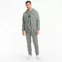 PUMA ESSENTIALS Moteriškas vidutinio pilkumo vilnos megztinis su gobtuvu S