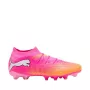 Puma Future 9 Match FG/AG Futbolo Bateliai Juoda Balta Poison Pink 45 dydis