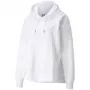 PUMA HER Hoodie TR Puma White Moteriškas laisvo kirpimo megztinis su gobtuvu 589519 02