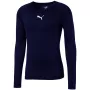 Puma LIGA Baselayer LS vyriški marškinėliai ilgomis rankovėmis, tamsiai mėlyni, 655920 20 XL