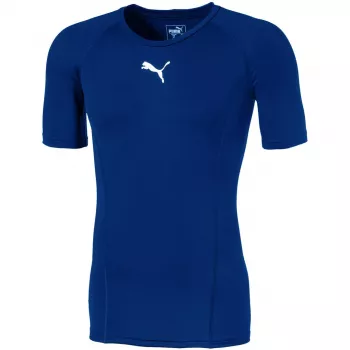 Puma LIGA Baselayer SS vyriški marškinėliai trumpomis rankovėmis, spalva Peacoat, dydis M
