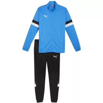 PUMA vyriškas treniruočių kostiumas Team Rise karališkai mėlynas/Puma juodas, dydis XL