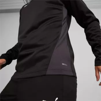 Puma vyriškas TeamGoal Training 1/4 užtrauktuku viršutinis drabužis – Puma Black – dydis M