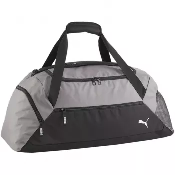 PUMA Team Goal krepšys M vidutinio pilkumo Heather/Puma Black 48L duffle