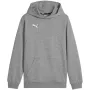 Puma Team Goal Casuals Hoody Sweatshirt pilka 658619 33 140cm