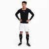 PUMA teamFINAL 21 vyriški treniruočių marškinėliai juodi/balti, dydis L