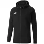 PUMA teamFINAL Casuals vyriškas gobtuvinis megztinis, juodas 657383 03
