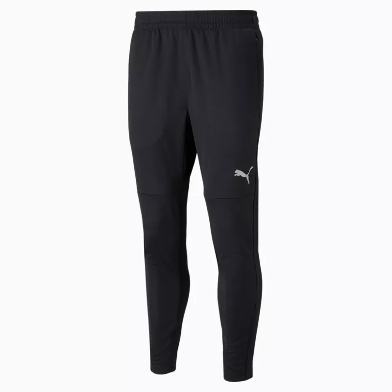 PUMA Teamgoal 23 vyriškos siauro kirpimo treniruočių kelnės su dryCELL, Puma Black/Puma White, dydis XL