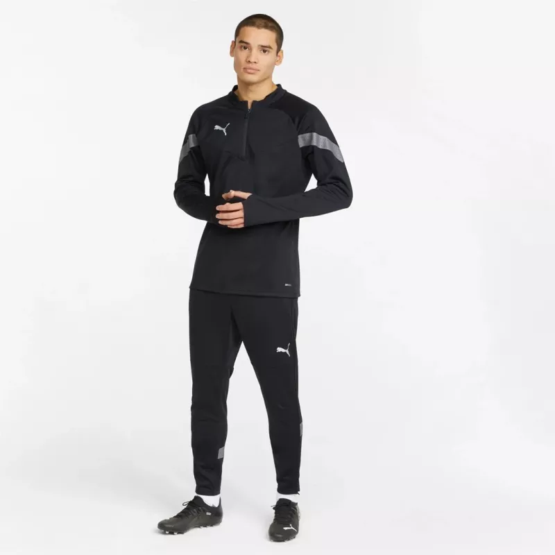 PUMA Teamgoal 23 vyriškos siauro kirpimo treniruočių kelnės su dryCELL, Puma Black/Puma White, dydis XL