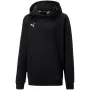 PUMA teamGOAL Casuals vaikiškas gobtuvas juodas 140