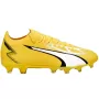 PUMA Ultra Match FG/AG futbolo bateliai – juoda/balta/auksinė – EU 43
