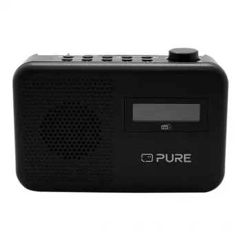 Pure Elan One2 Black – DAB/DAB+ radijas su FM imtuvu ir žadintuvu