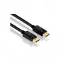 PureLink Basic+ DisplayPort kabelis, auksuoti 20 kontaktų DisplayPort male to male, 2,0 m profesionalaus vaizdo perdavimo kabelis (PI5000-020)
