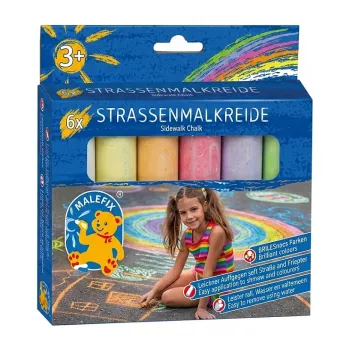 PUSTEFIX MALEFIX Street Chalk 6 rinkinys