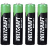 Voltcraft HR03 AAA NiMH akumuliatoriai, 1100 mAh, 1,2 V, 4 vnt.