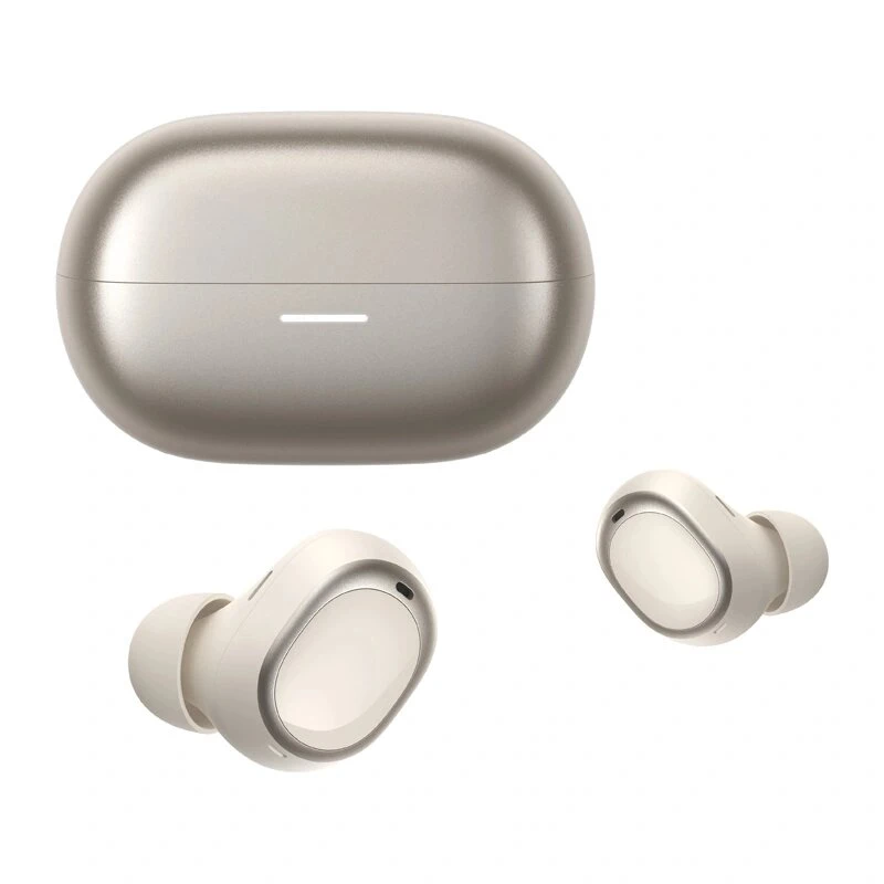 QCY Melobuds A30 belaidės ausinės – Bluetooth 5.3, 13 mm tvarkyklė, 26 h veikimo laikas, ENC, IPX5 – Gold