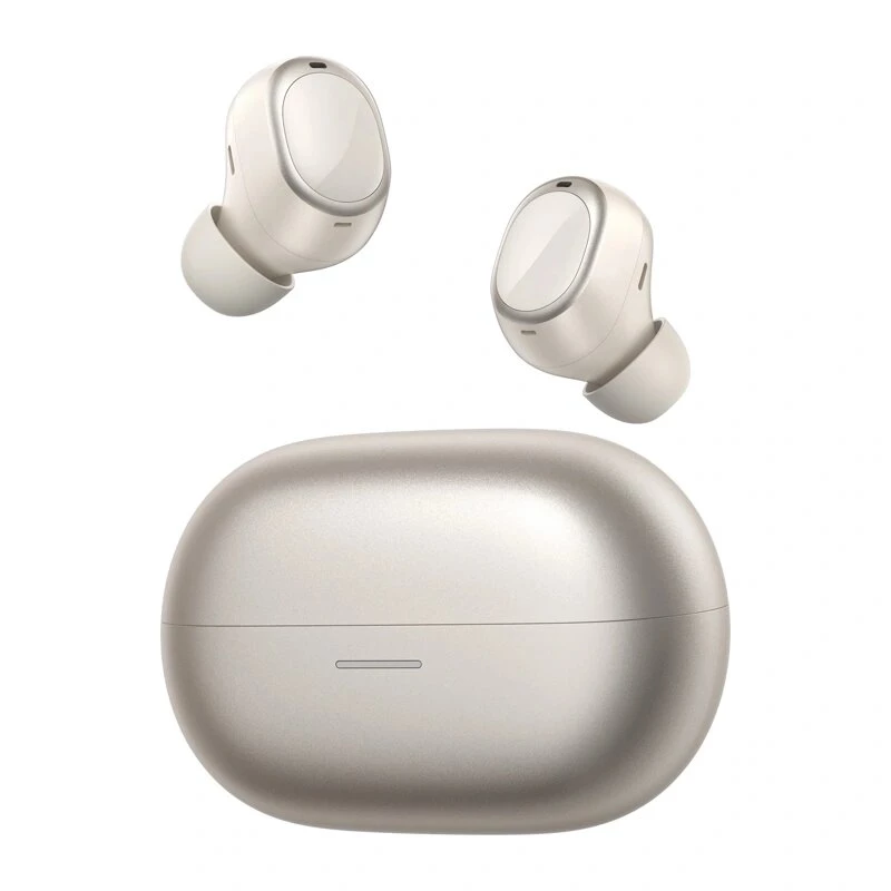 QCY Melobuds A30 belaidės ausinės – Bluetooth 5.3, 13 mm tvarkyklė, 26 h veikimo laikas, ENC, IPX5 – Gold