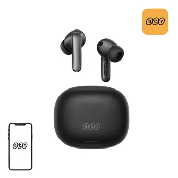 QCY Melobuds N65 belaidės ausinės (juodos)