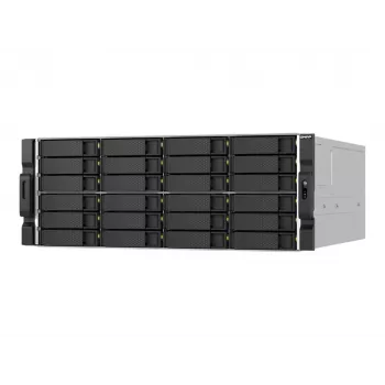 QNAP TS-h2477AXU-RP-R7-32G 4U stelažinis NAS serveris, 24 lizdai 3.5 inch SATA, AMD Ryzen 7, 32GB RAM, dvigubas 800W maitinimas