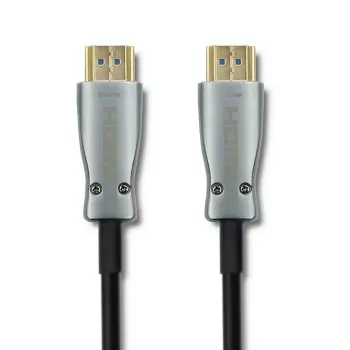Qoltec 50474 HDMI 1.4 High Speed kabelis su Ethernet, 30 m, auksu dengtos jungtys, triguba ekranuotė, juoda/sidabrinė