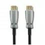 Qoltec 50474 HDMI kabelis 30 m, HDMI Type A, juodas/sidabrinis