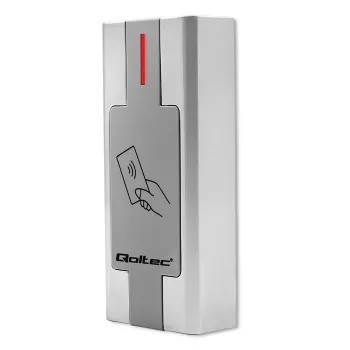 Qoltec 52446 Proximity Card ir Raktų Pakabukų Skaitytuvas – 125 kHz RFID, Wiegand 26-bit, IP65