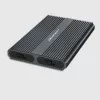 Qoltec Dual M.2 NVMe SATA SSD dėklas su USB-C 3.2 Gen 2, be įrankių, aliuminio korpusas, palaiko 2x2TB, UASP, TRIM, 10Gbps