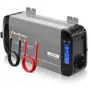 Qoltec grynosios sinusoidės inverteris 12V į 230V 1000W/2000W su LCD, USB, USB-C, suderinamas su LiFePO4/GEL/AGM