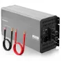 Qoltec grynos sinusoidės inverteris 12V į 230V 4000W/8000W su USB ir LCD, suderinamas su LiFePO4/GEL/AGM