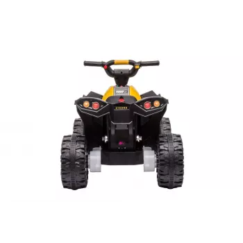 Quad Vaikiškas elektrinis keturratis Lean Toys HL568, geltonas