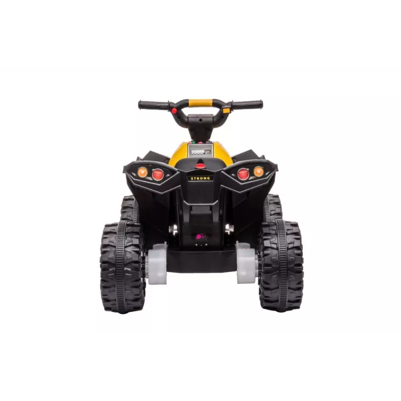 Quad Vaikiškas elektrinis keturratis Lean Toys HL568, geltonas