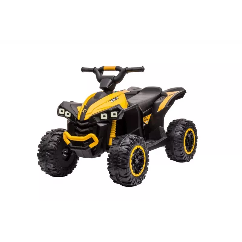 Quad Vaikiškas elektrinis keturratis Lean Toys HL568, geltonas