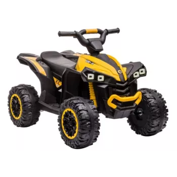 Quad Vaikiškas elektrinis keturratis Lean Toys HL568, geltonas